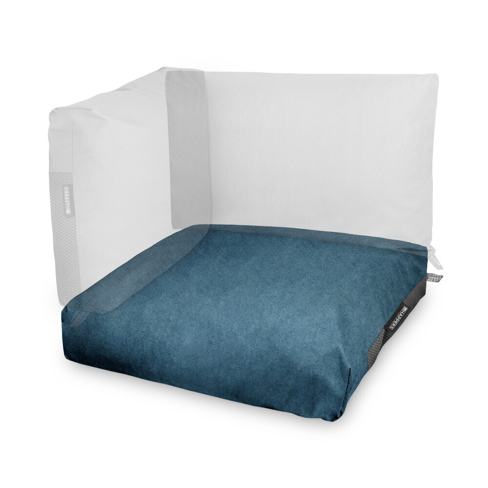 Cuscino per pallet in Similpelle da Esterno Patagonia Blu (2)