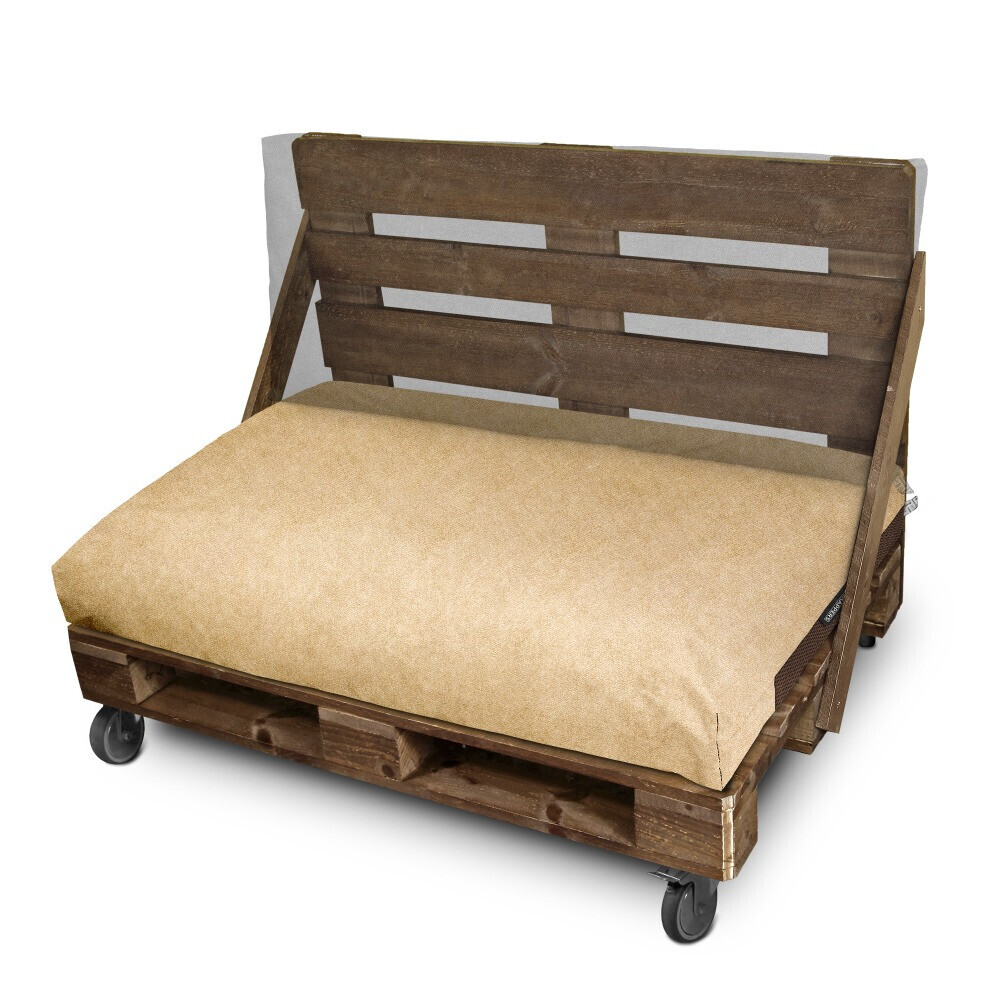 Cuscino per pallet in Similpelle da Esterno Patagonia Beige (2)