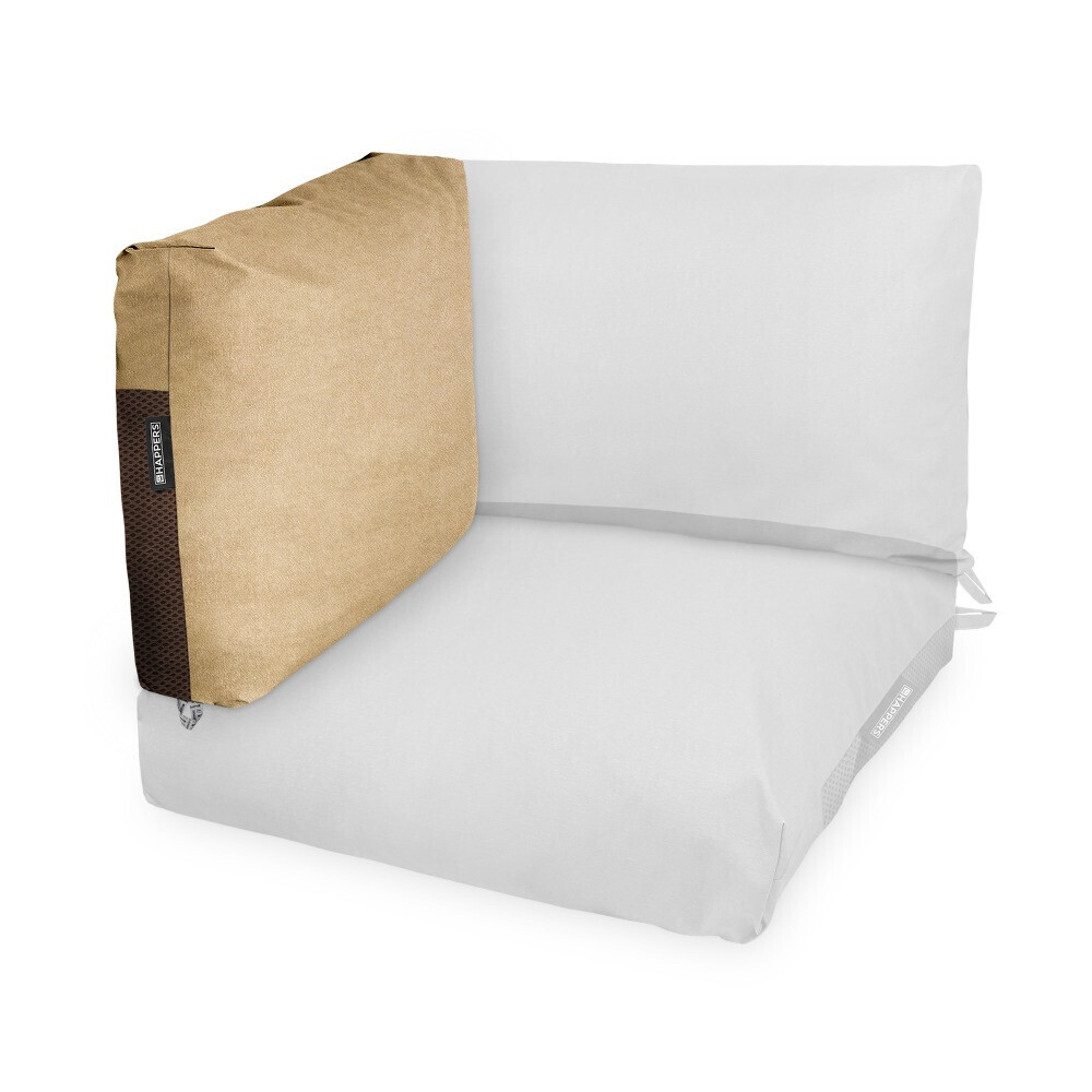 Cuscino per pallet in Similpelle da Esterno Patagonia Beige (2)
