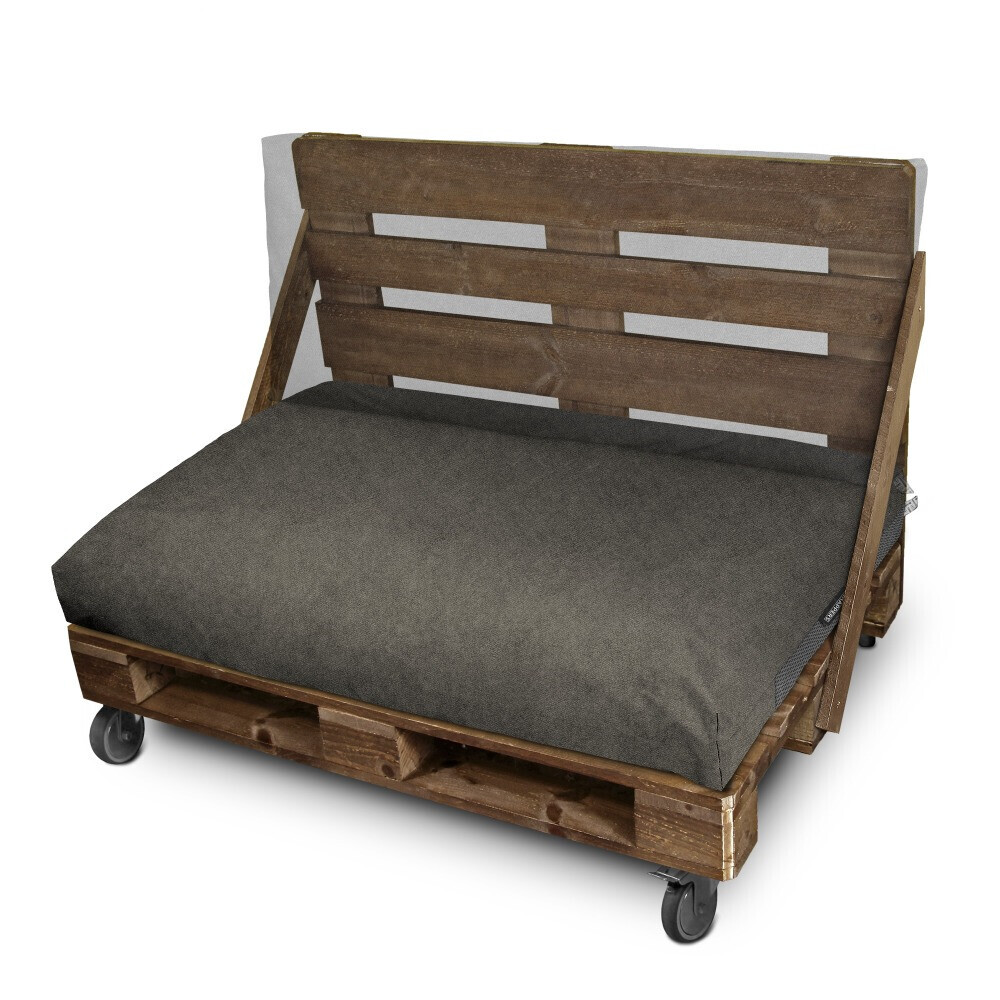 Cuscino per pallet in Similpelle da Esterno Patagonia Grigio (2)