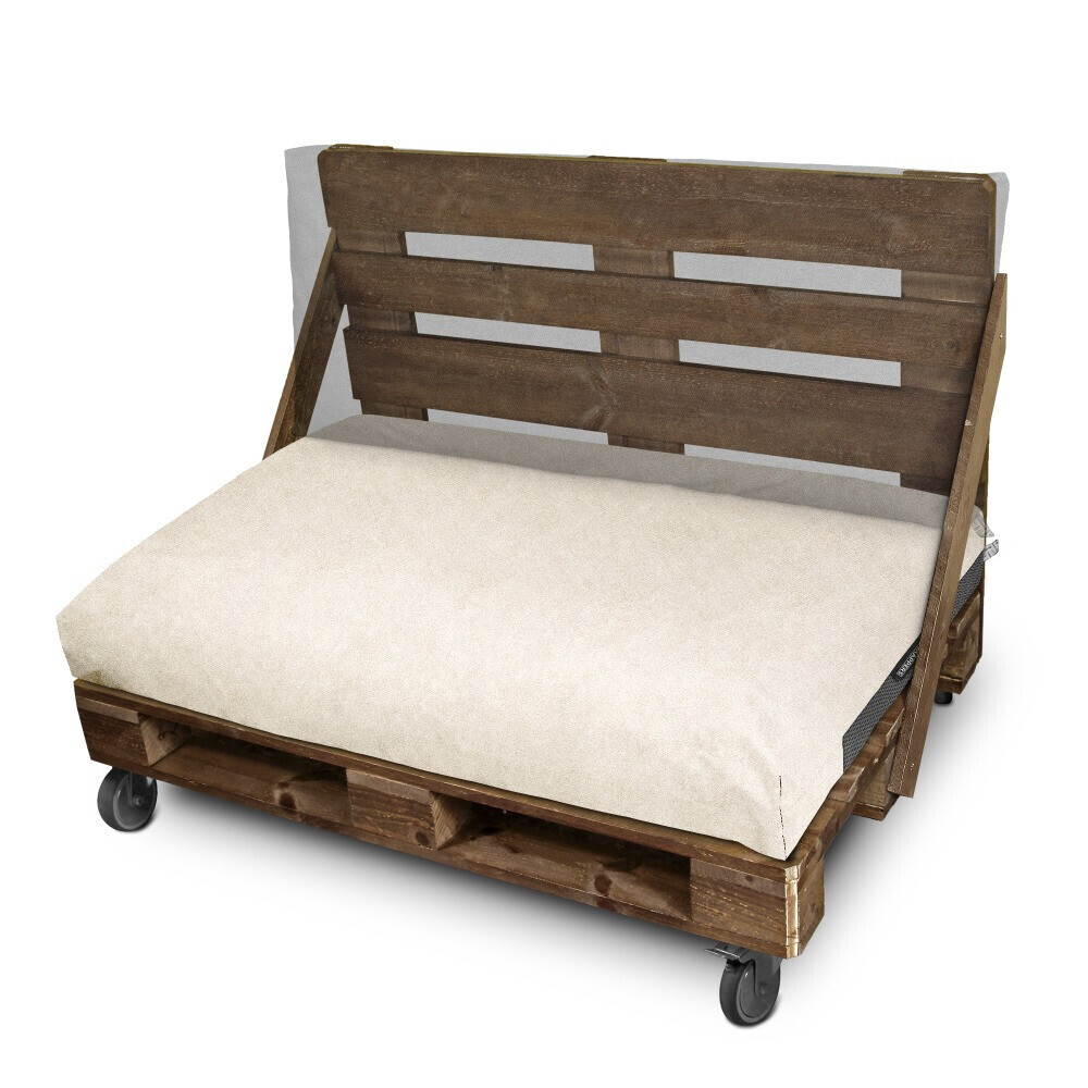 Cuscino per pallet in Similpelle da Esterno Patagonia Perla (2)