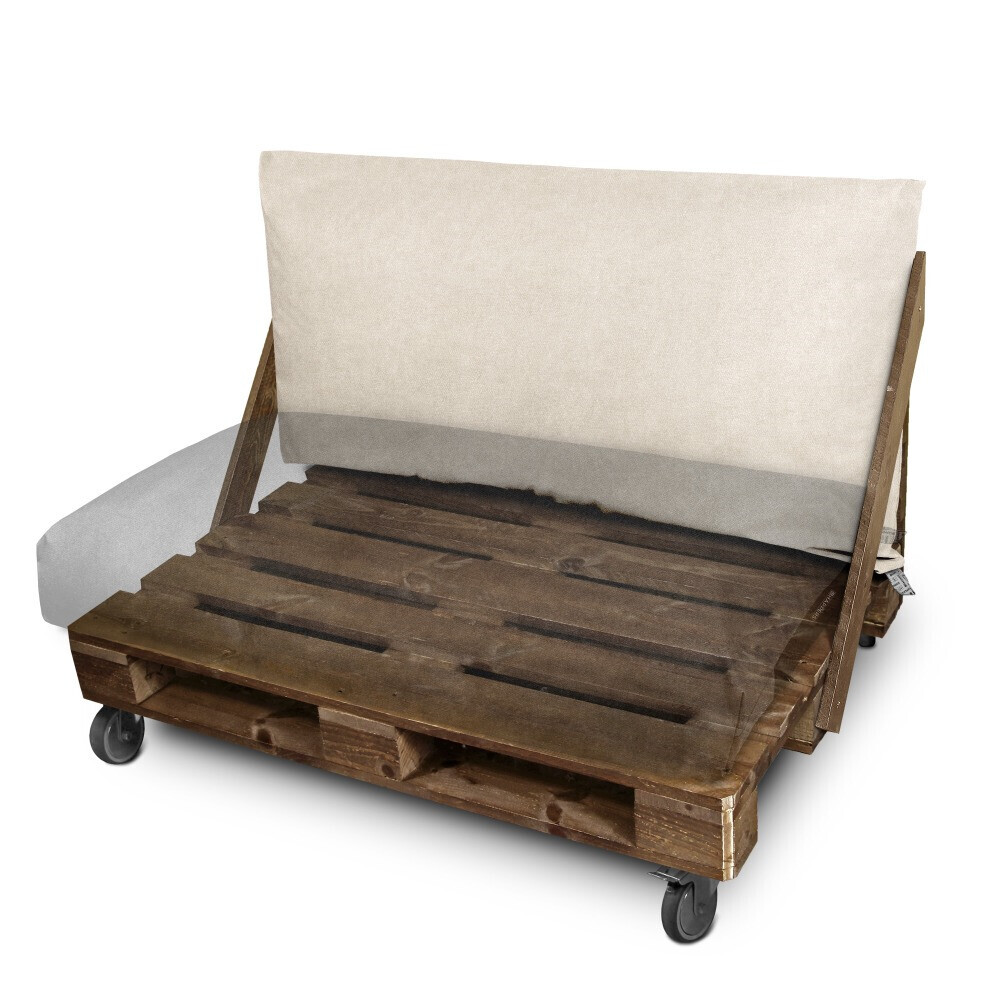 Cuscino per pallet in Similpelle da Esterno Patagonia Perla (3)