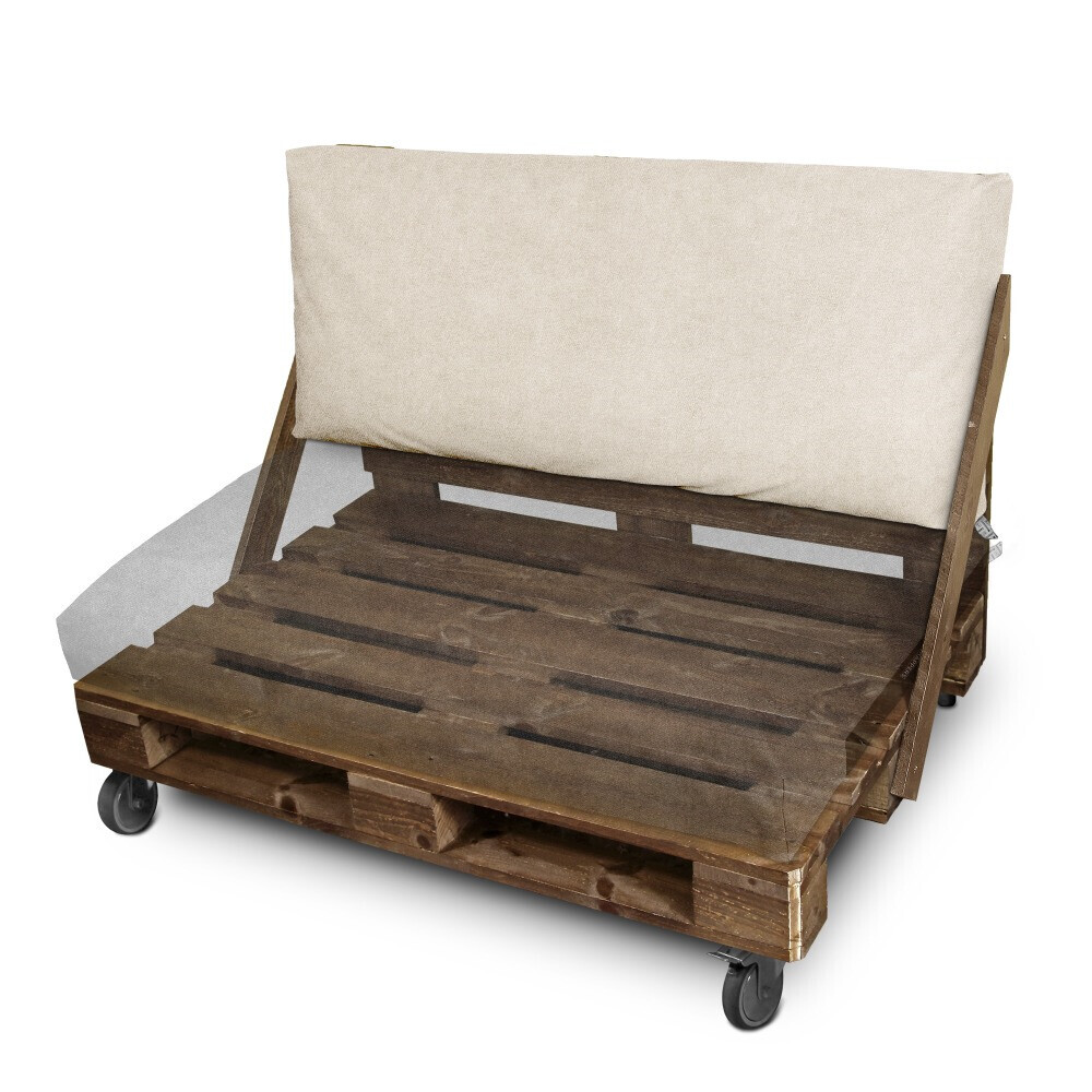 Cuscino per pallet in Similpelle da Esterno Patagonia Perla (2)