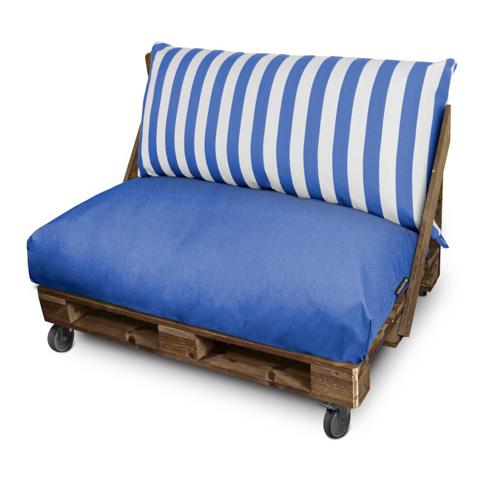 Cuscino per Pallet Toldotex Blu (1)