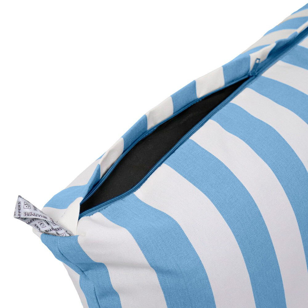 Cuscino per Pallet Toldotex Bianco - Azzurro (4)
