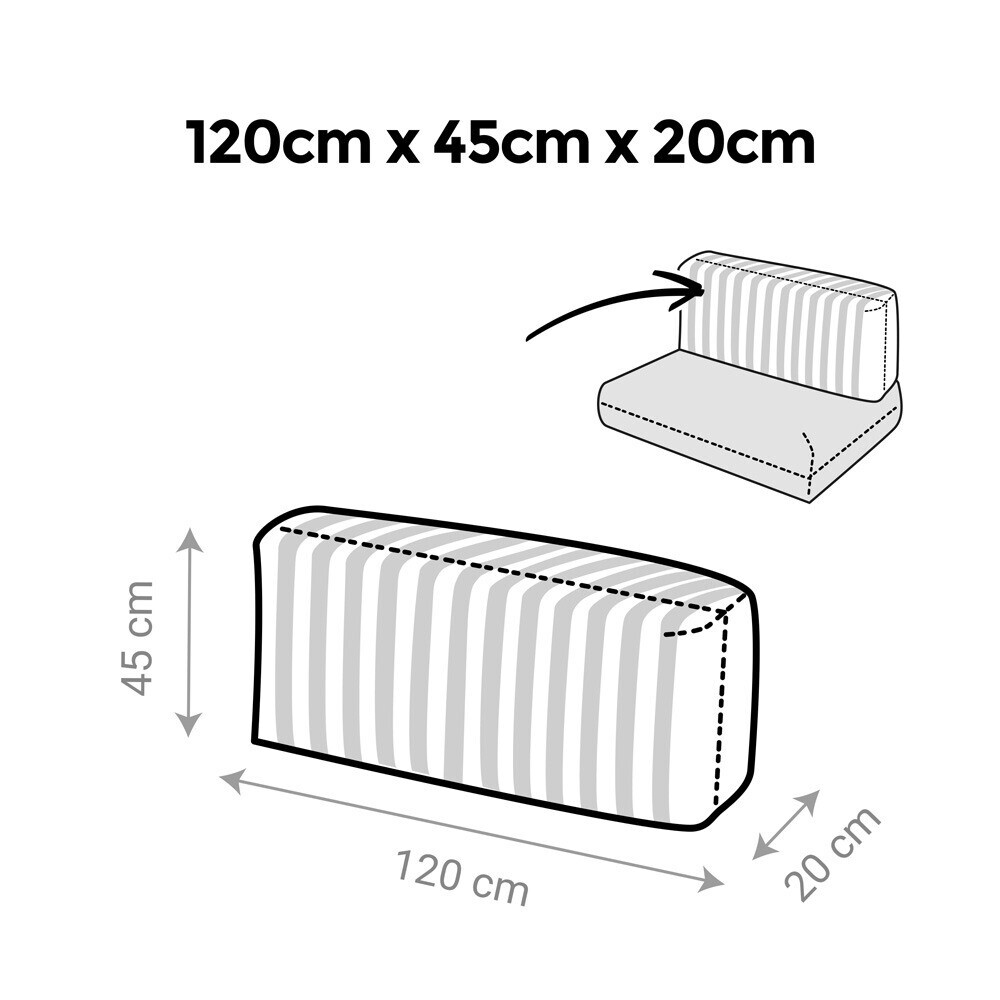 Cuscino per Pallet Toldotex Bianco - Crudo (6)