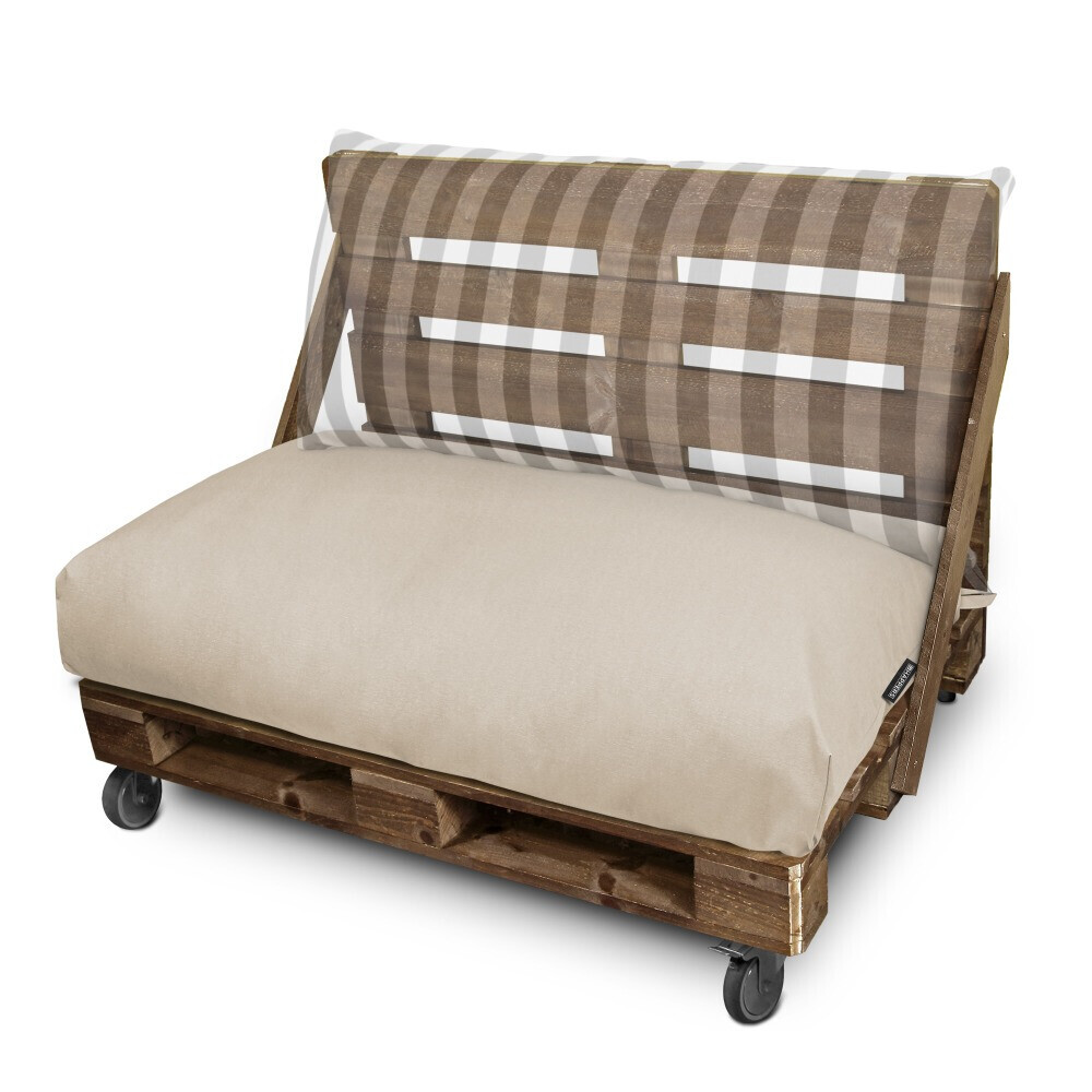 Cuscino per Pallet Toldotex Ecrù (2)