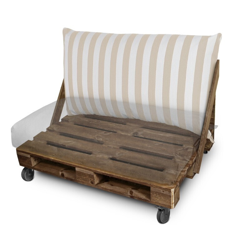 Cuscino per Pallet Toldotex Ecrù (2)