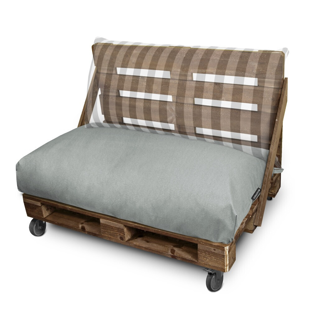 Cuscino per Pallet Toldotex Grigio (2)