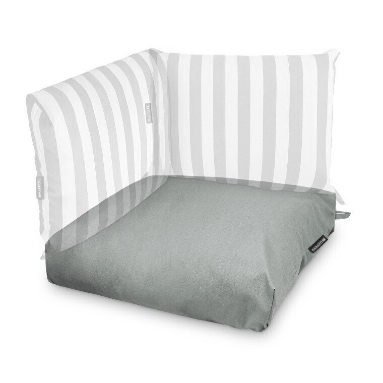 Cuscino per Pallet Toldotex Grigio (2)