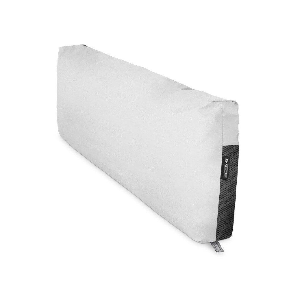 Cuscino per pallet in Similpelle da Esterno Bianco (1)