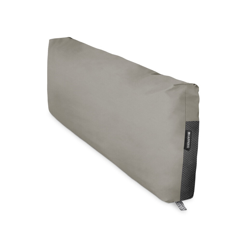 Cuscino per pallet in Similpelle da Esterno Grigio Chiaro (1)
