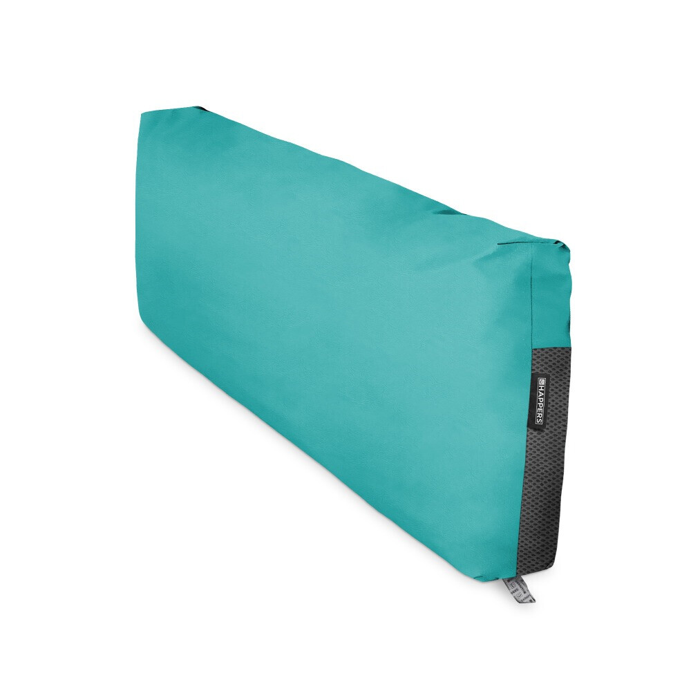 Cuscino per pallet in Similpelle da Esterno Turchese (1)