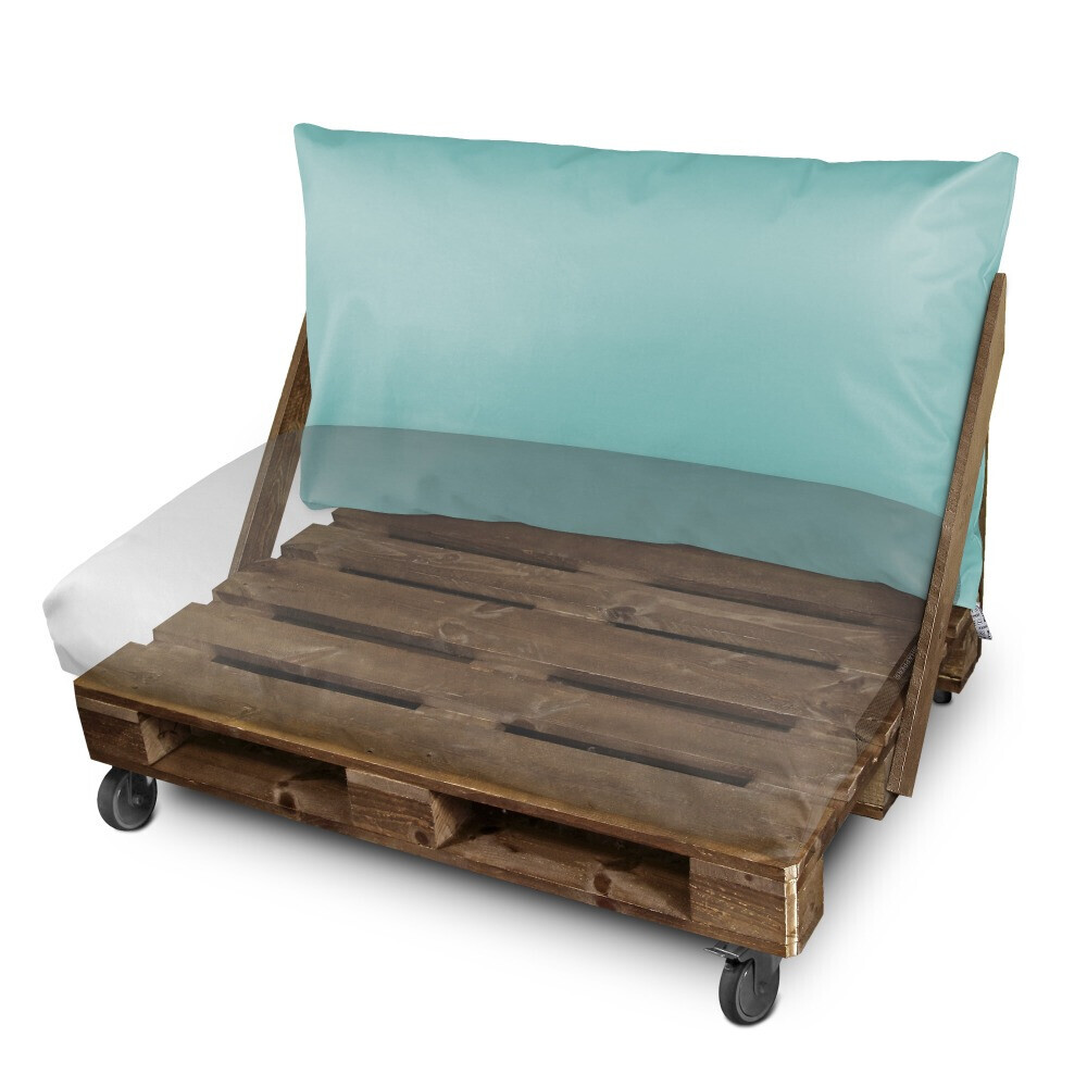 Cuscino per pallet in Similpelle da Esterno Cielo blu (2)