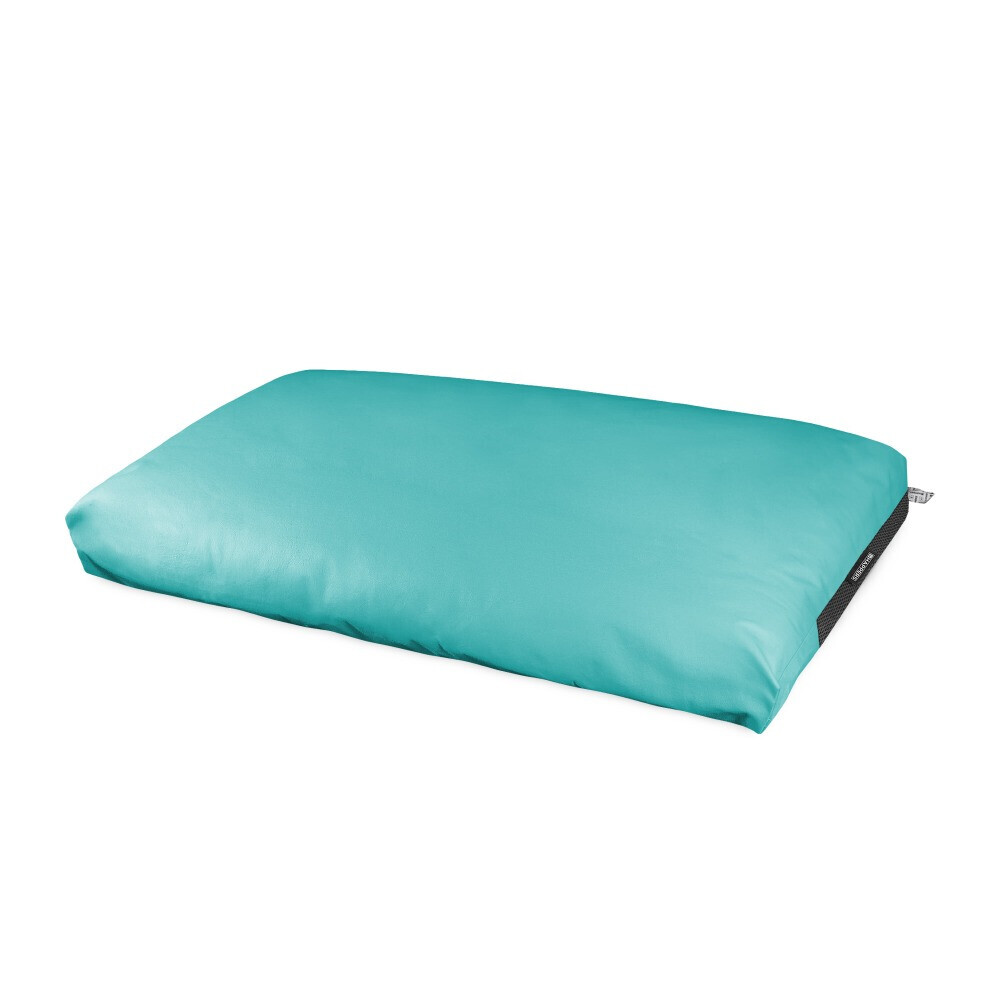 Cuscino per pallet in Similpelle da Esterno Turchese (1)