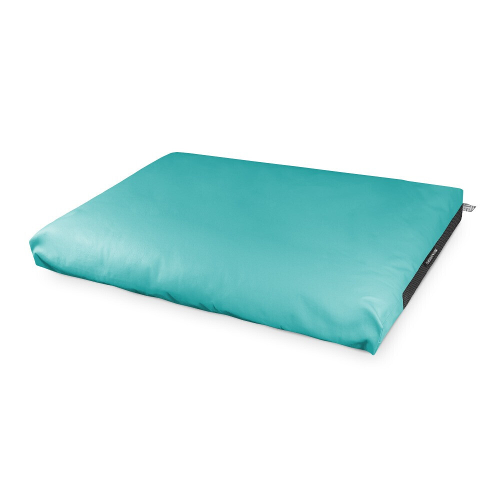 Cuscino per pallet in Similpelle da Esterno Turchese (1)