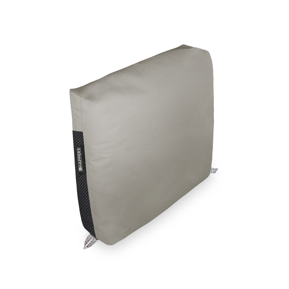 Cuscino per pallet in Similpelle da Esterno Grigio Chiaro (1)