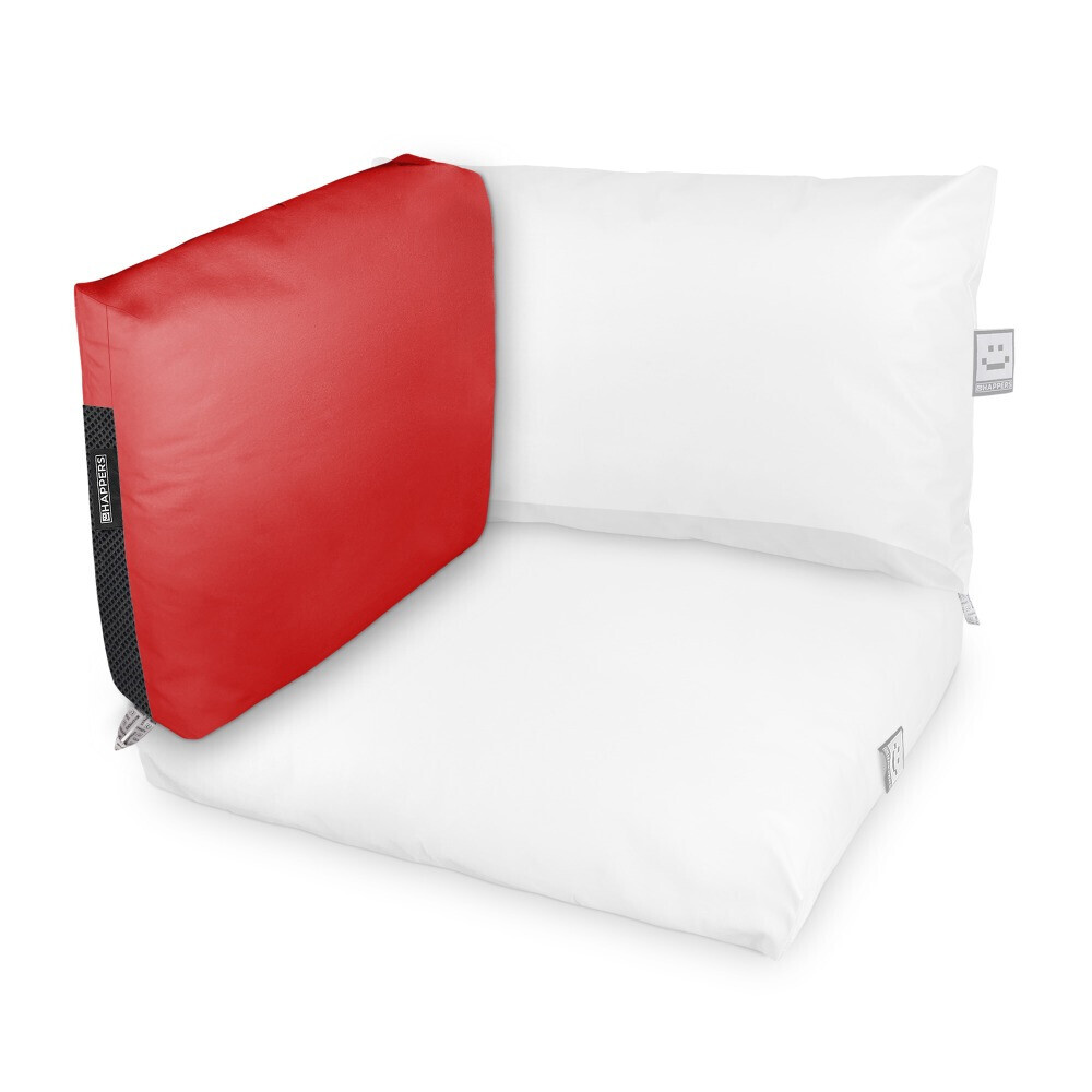 Cuscino per pallet in Similpelle da Esterno Rosso (2)