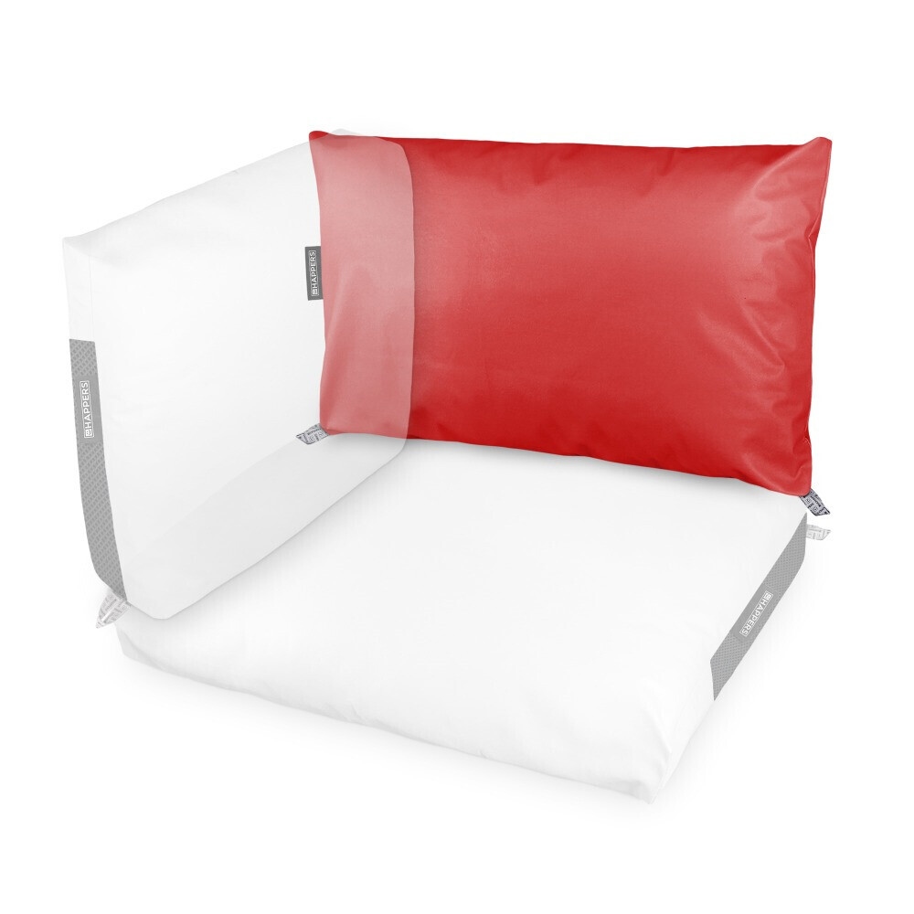 Cuscino per pallet in Similpelle da Esterno Rosso (2)