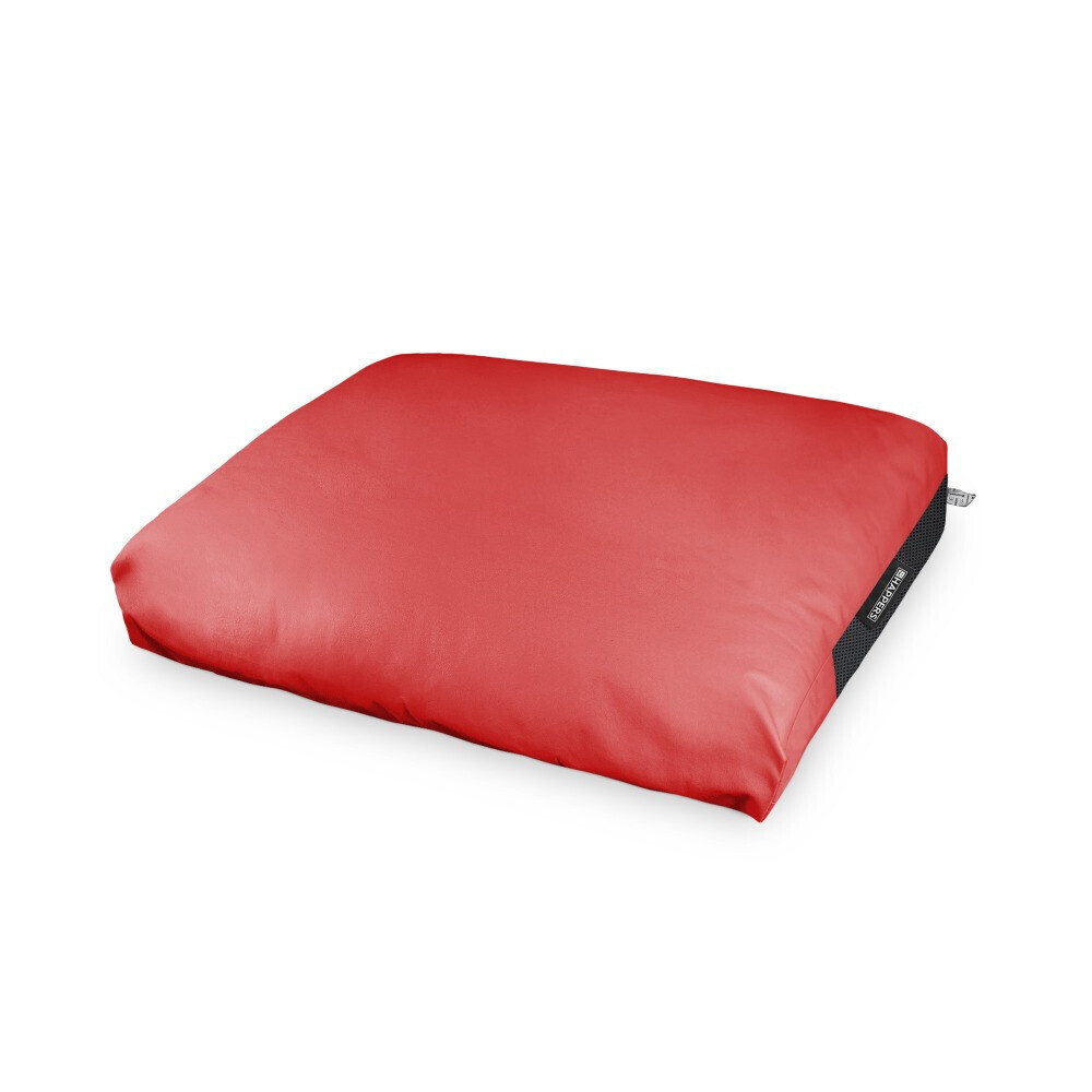 Cuscino per pallet in Similpelle da Esterno Rosso (1)
