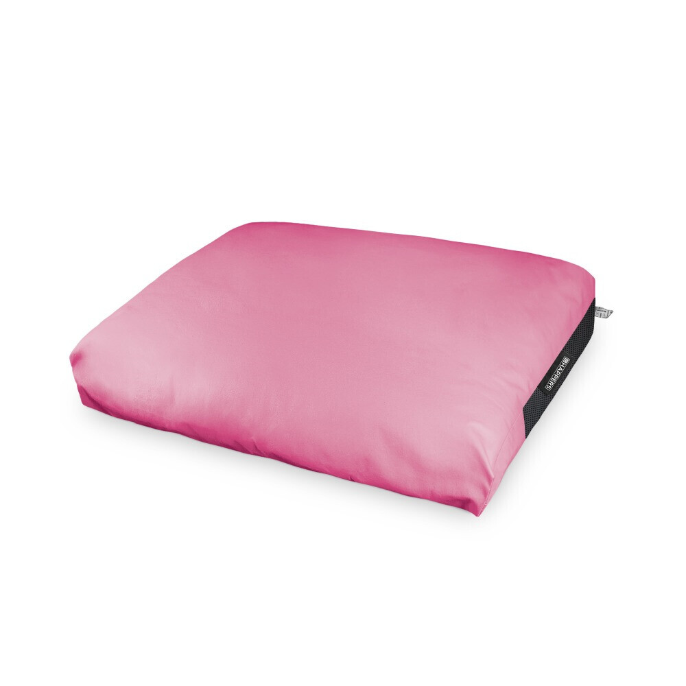 Cuscino per pallet in Similpelle da Esterno Rosa (1)