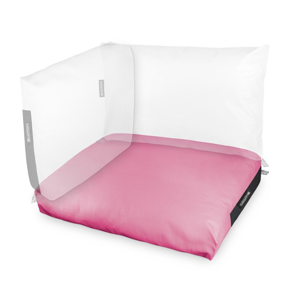 Cuscino per pallet in Similpelle da Esterno Rosa (2)