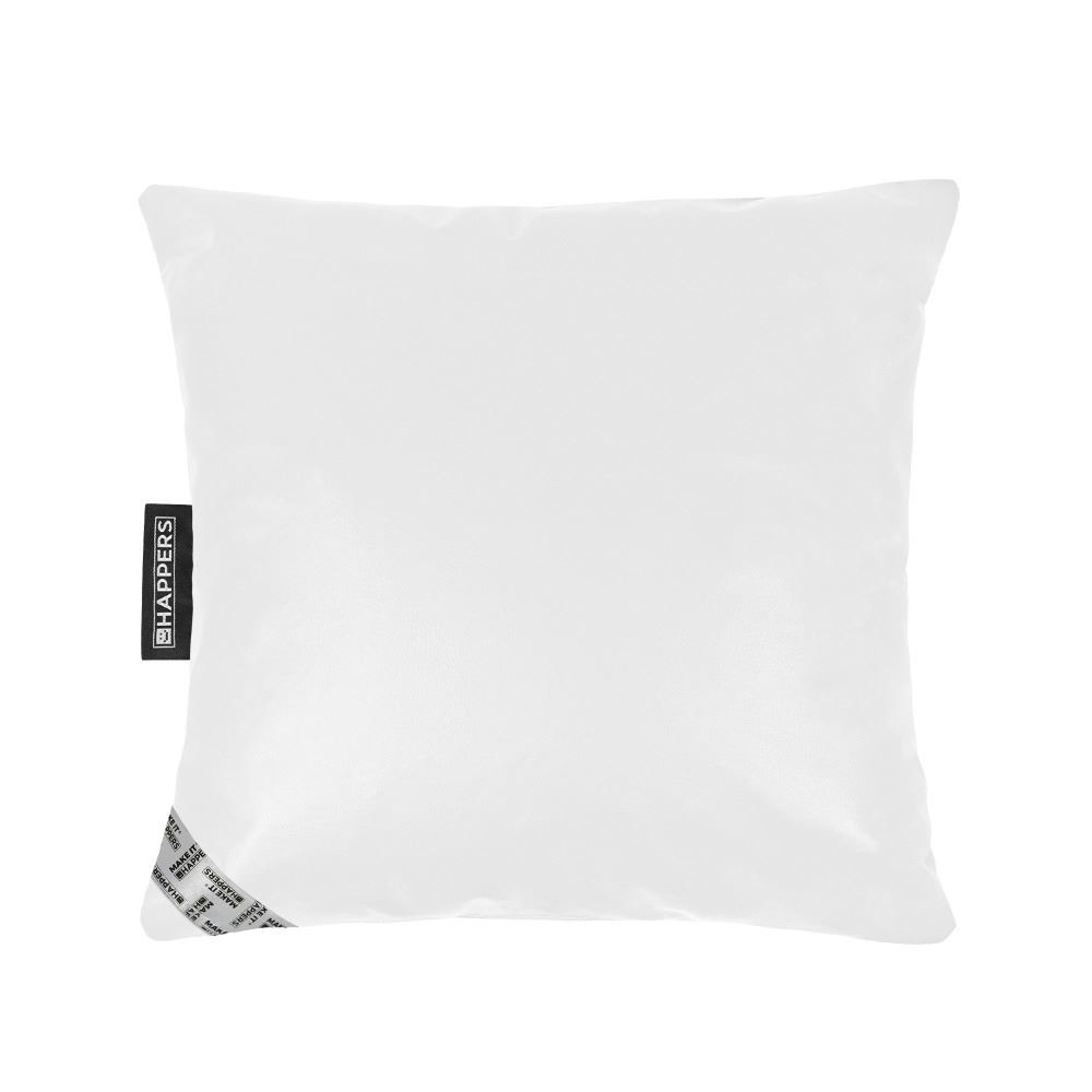 Cuscino in similpelle per esterni Bianco Happers ()