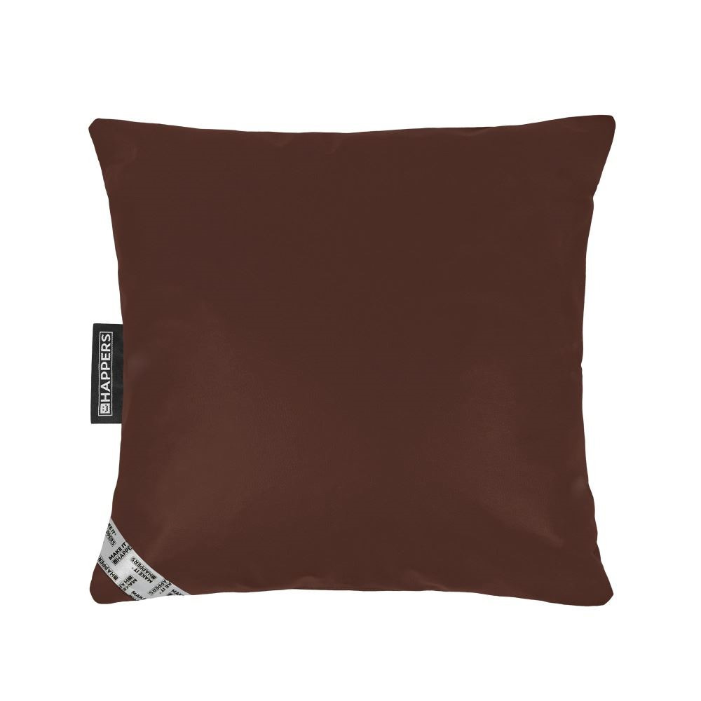 Cuscino in similpelle per esterni Marrone Happers ()