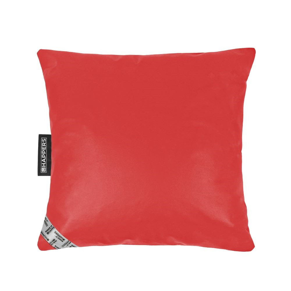 Cuscino in similpelle per esterni Rosso Happers ()
