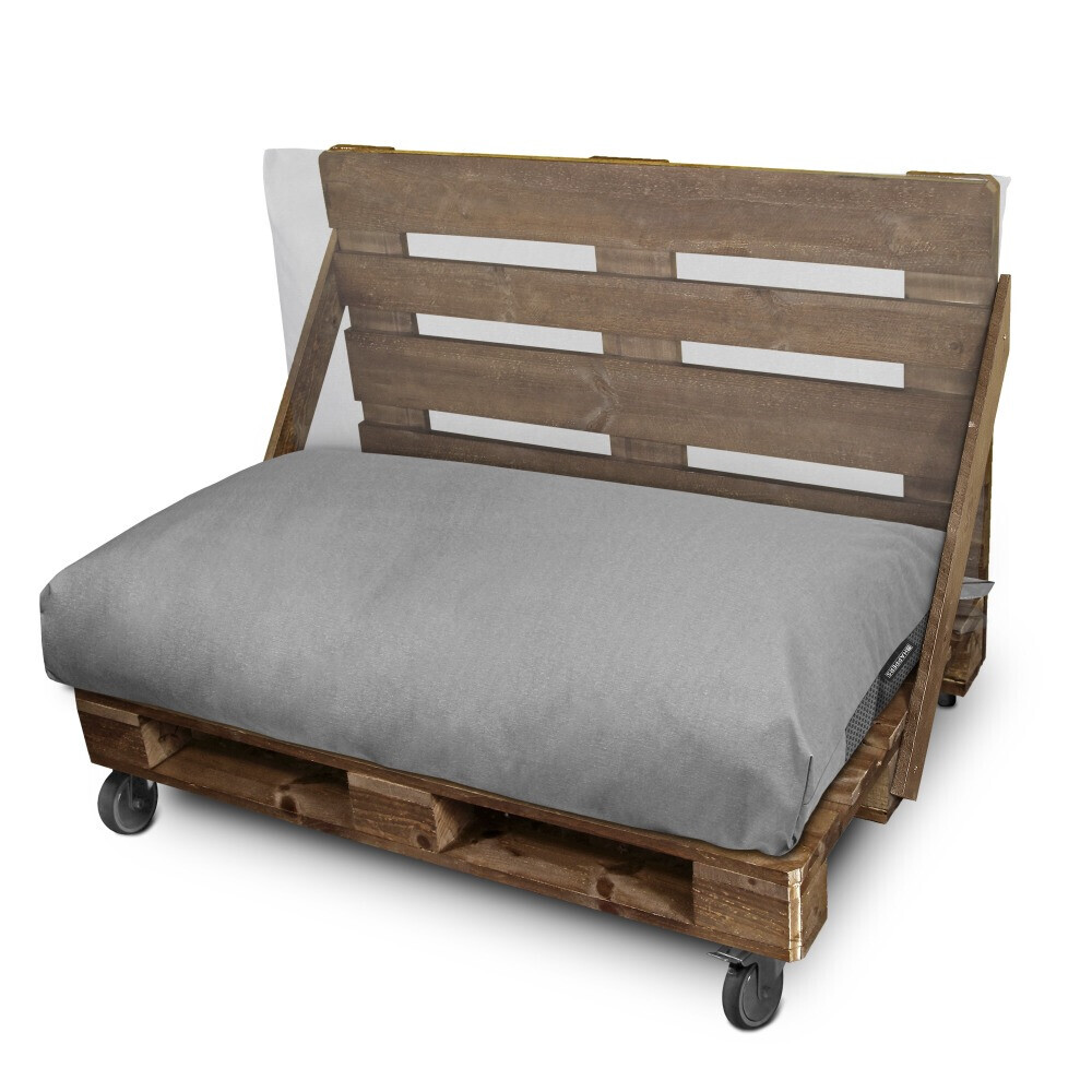 Cuscini per pallet da esterno Grigio Chiaro Naylim Opaco (2)
