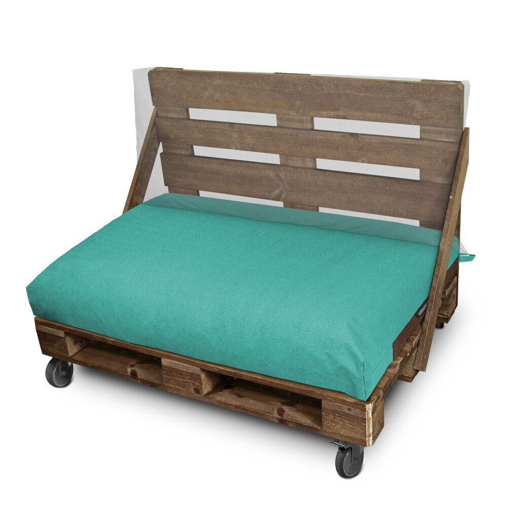 Cuscini per pallet da esterno Turchese Naylim Opaco (2)