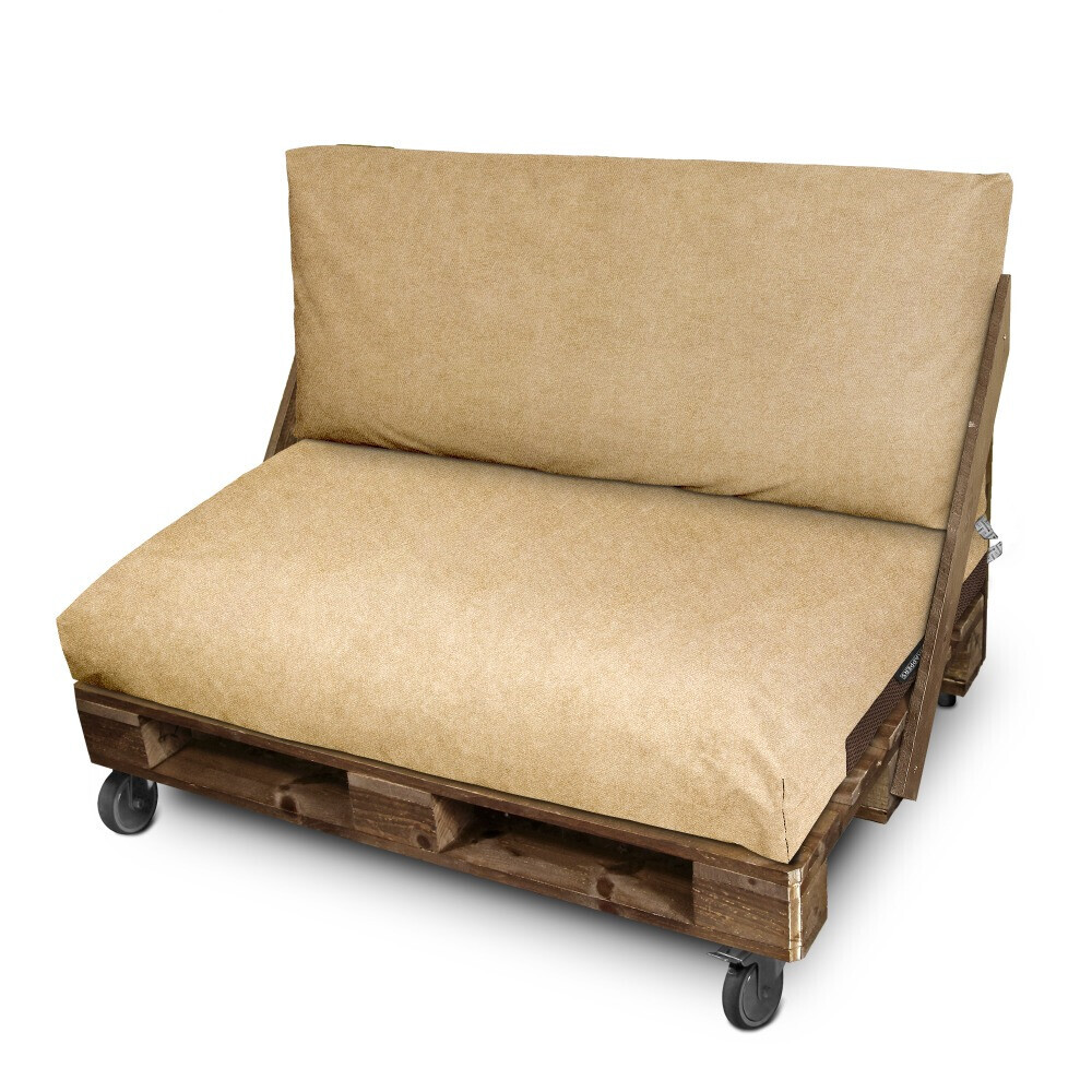 Cuscino per pallet in Similpelle da Esterno Patagonia Beige (6)