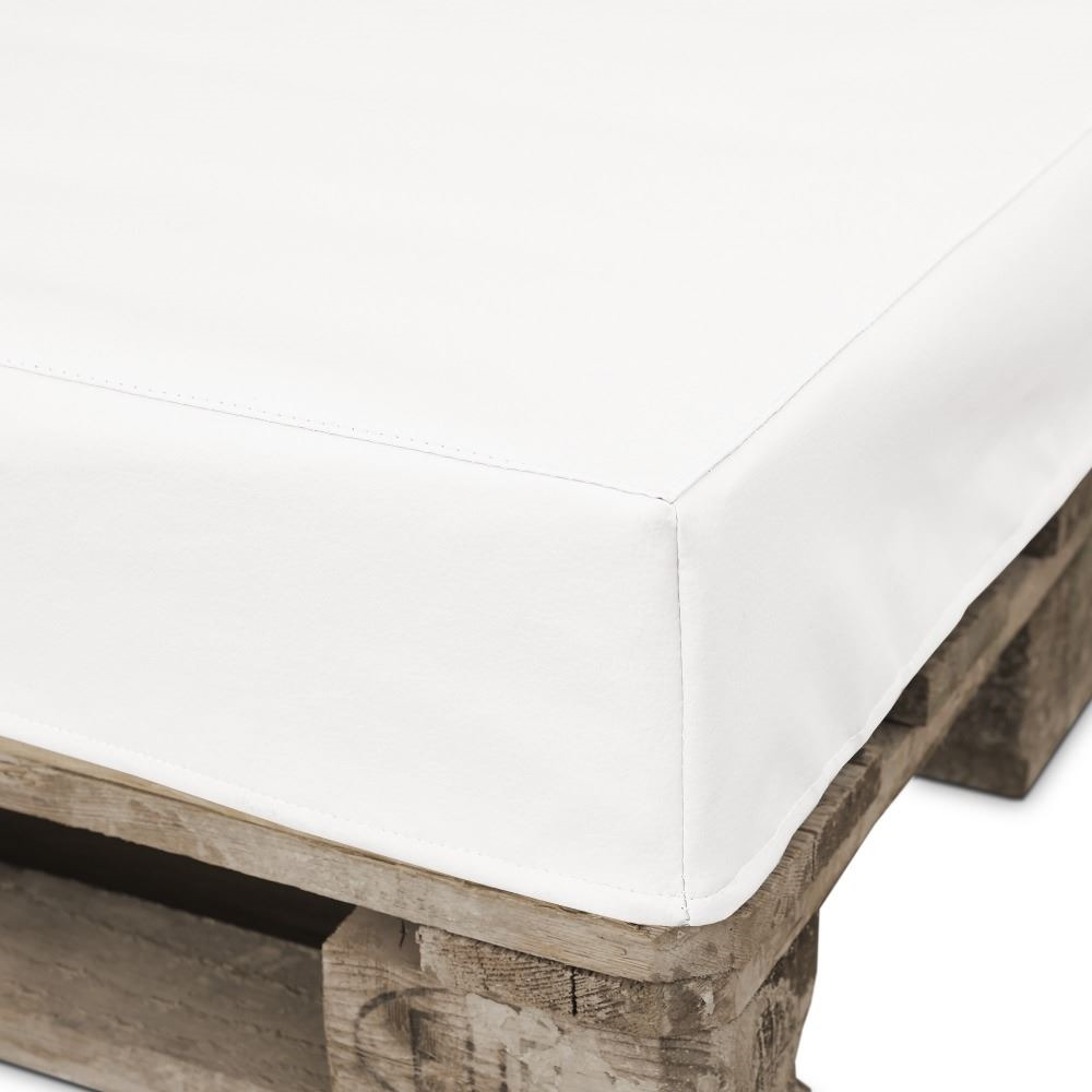 Funda para sofá de palet Blanco polipiel para interior (5)