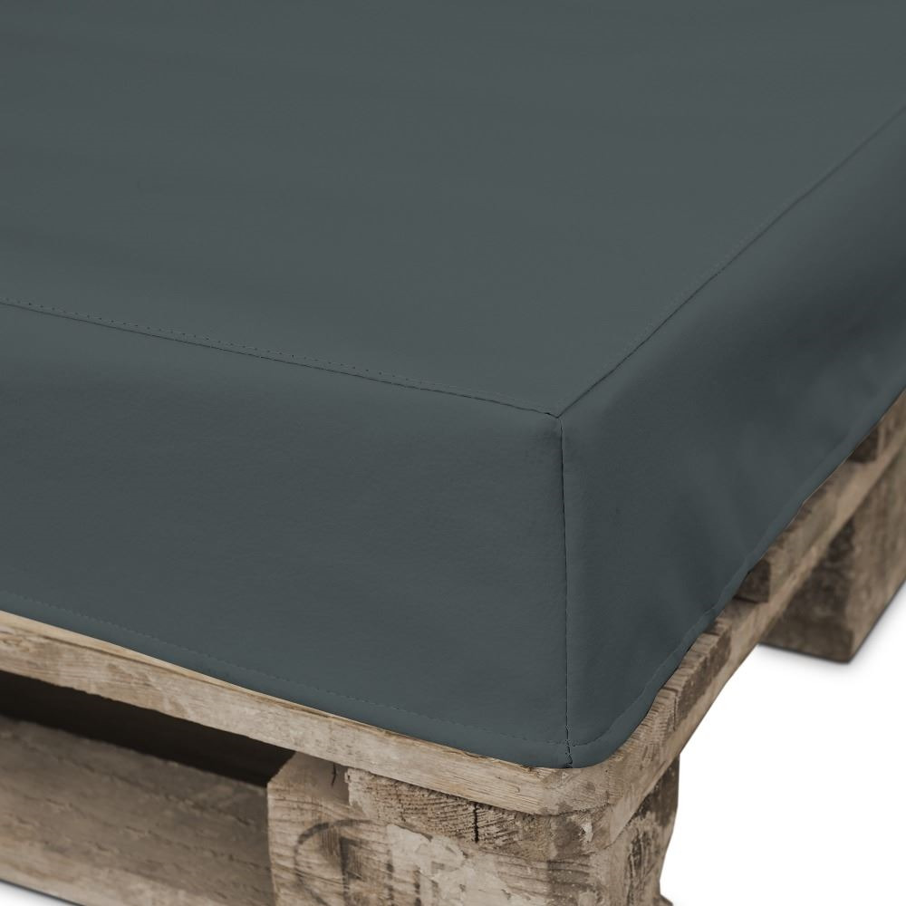 Funda para sofá de palet Gris polipiel para interior (5)