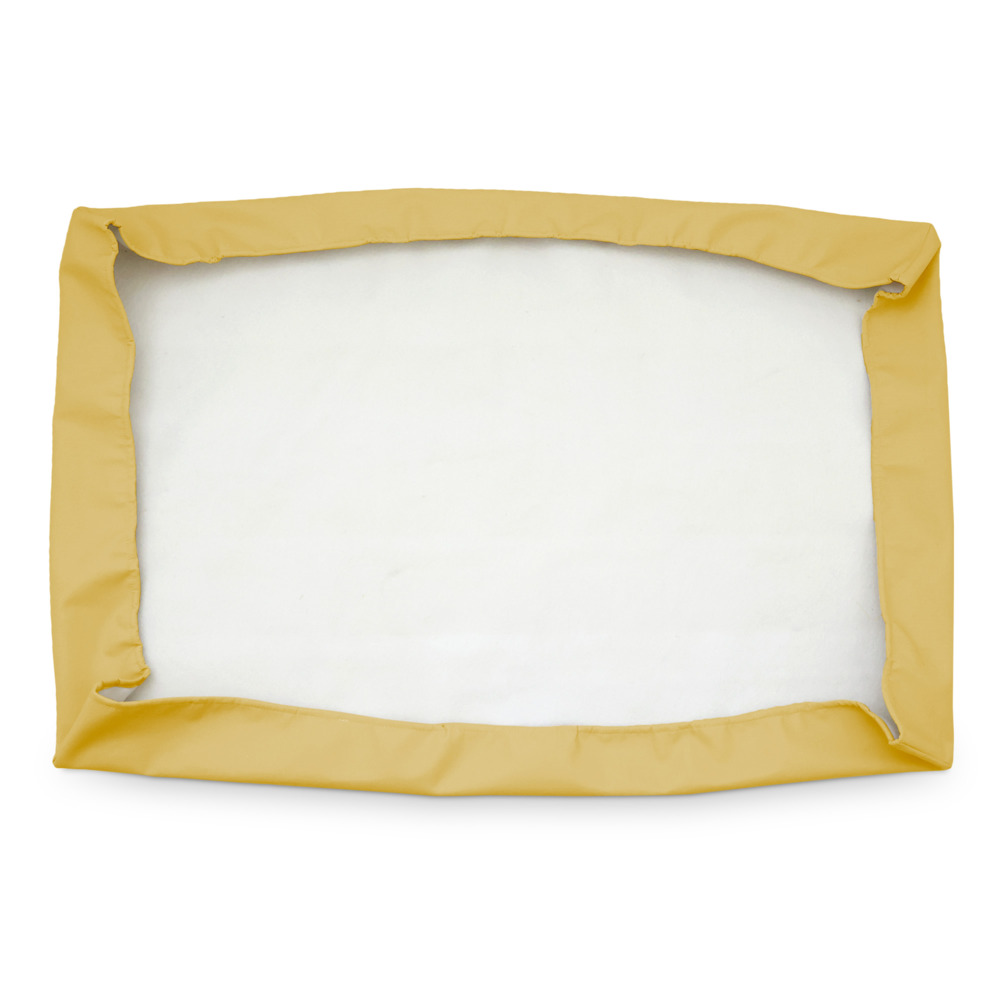 Funda para sofá de palet Mostaza polipiel para interior (2)