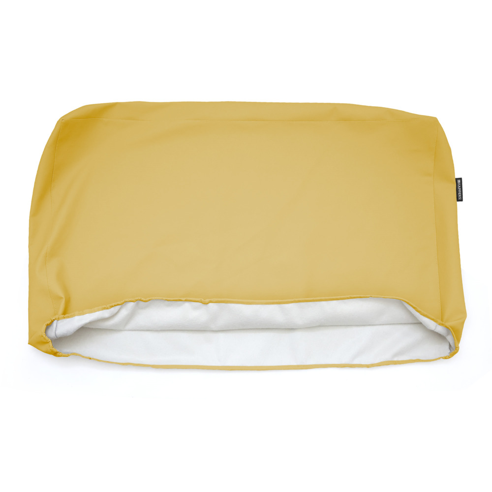 Funda para sofá de palet Mostaza polipiel para interior (3)