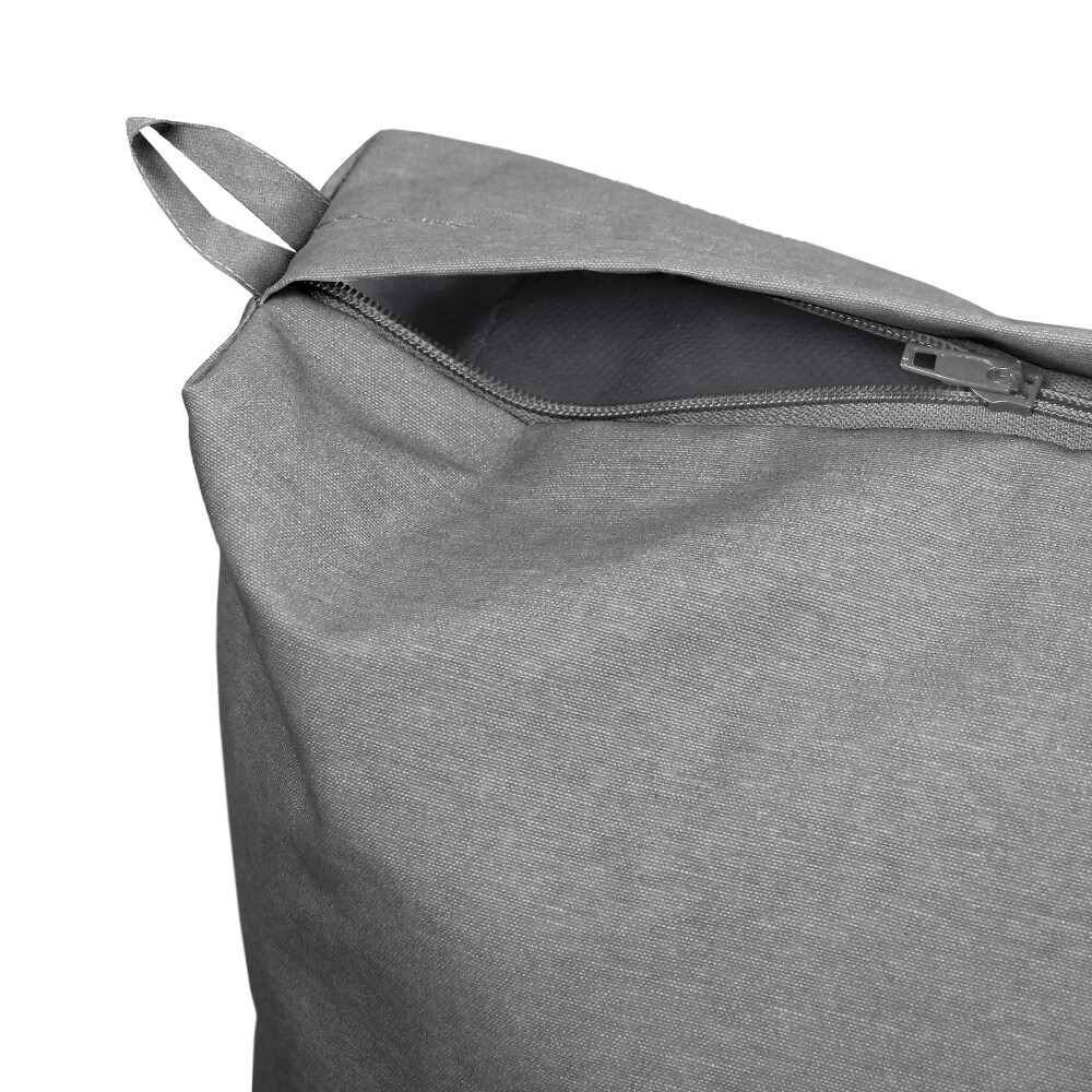 HAPPERS Cuscino da pavimento multiuso per esterno Naylim Mate Grigio Chiaro (3)