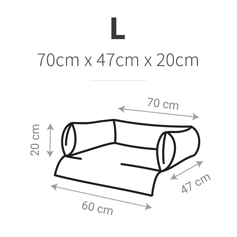 Funda Sofá Impermeable para Mascotas Gris Claro. (1)