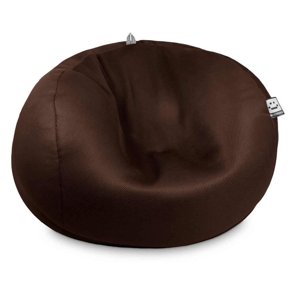 Mega Pouf Traspirante 3D Marrone Happers ()