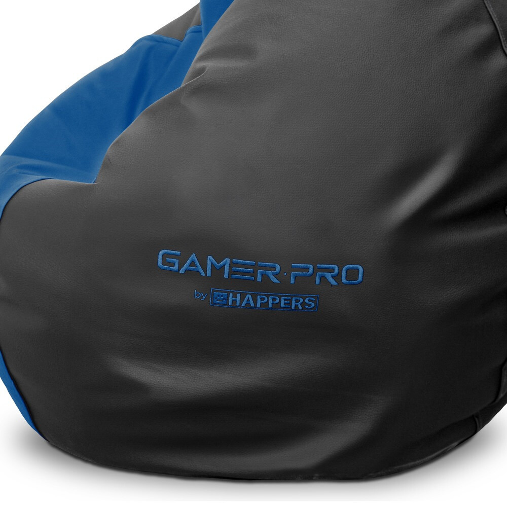 Pack Gaming Blu: Pouf Gaming PRO + Poggiapiedi + Cuscino (5)