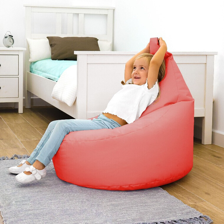 Pouf Poltrona Similpelle Corallo (1)