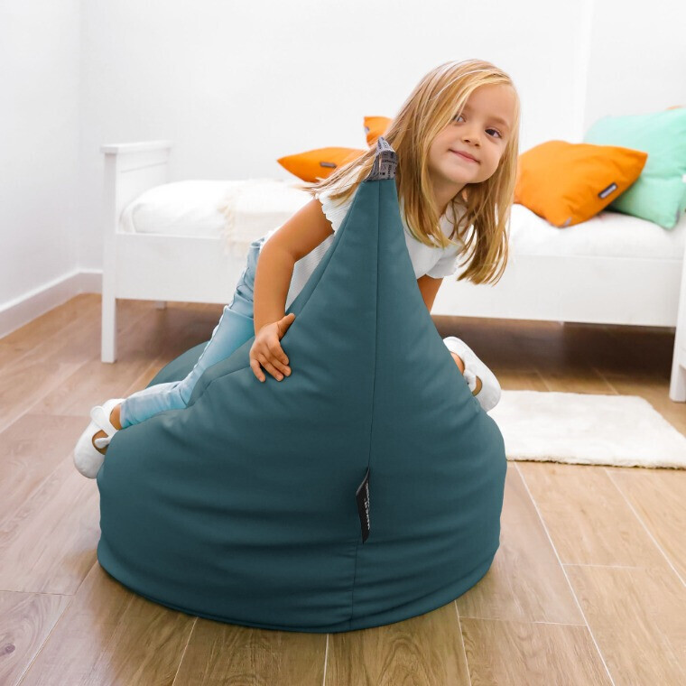 Pouf Poltrona Similpelle Ghiacciaio (2)