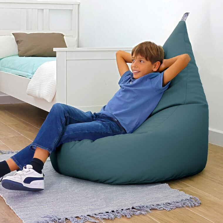 Pouf Poltrona Similpelle Ghiacciaio (2)