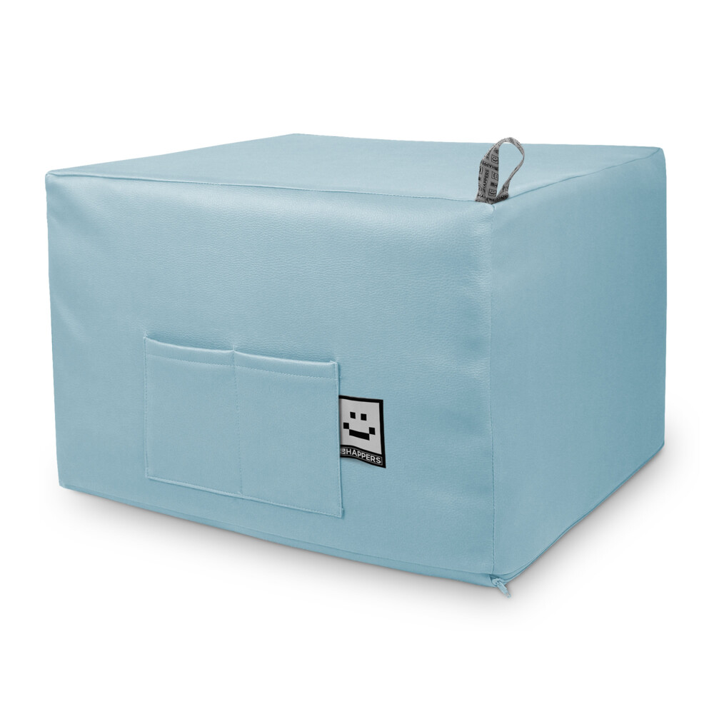 Puff Cama Confort Celeste ()