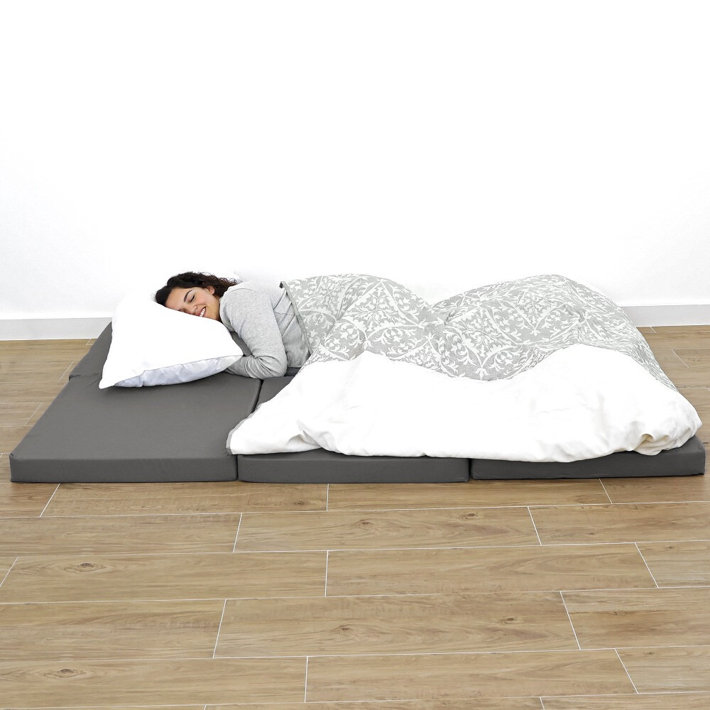 Puff Cama Confort Marrón (1)
