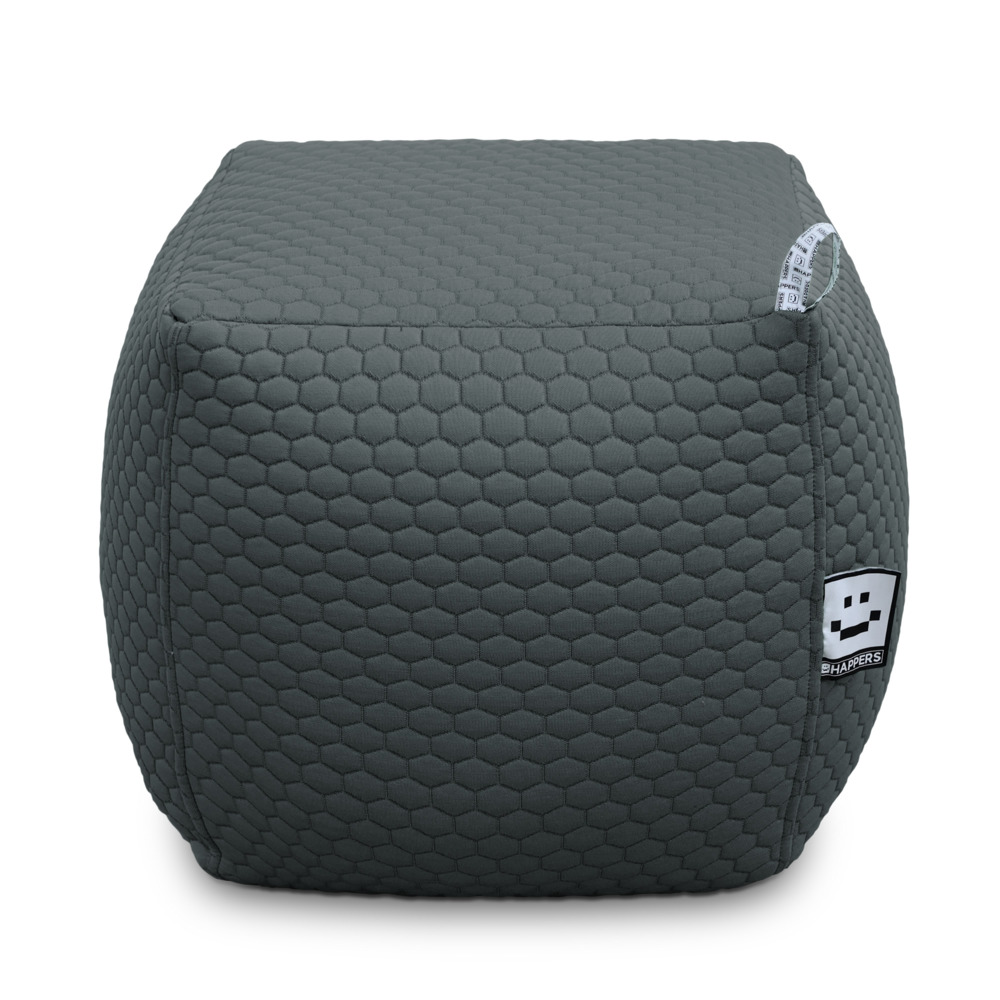 Puff Cuadrado Contract TRC Gris ()