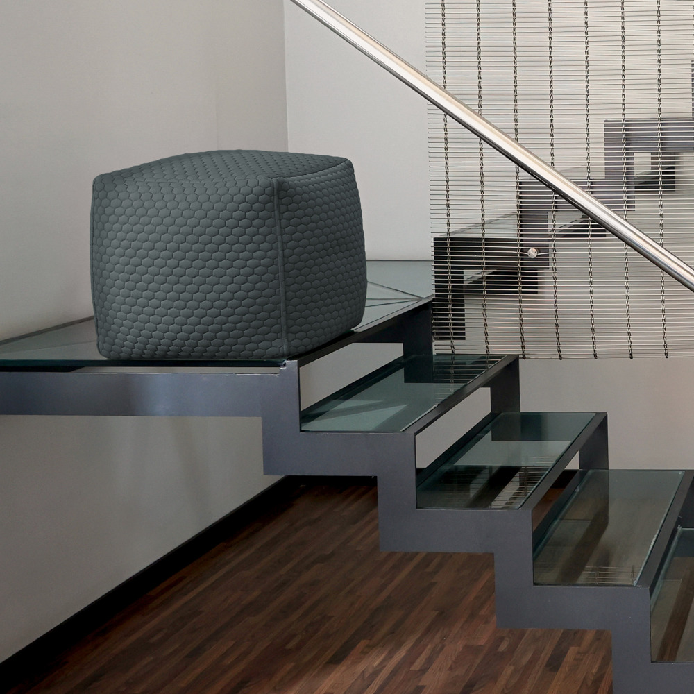 Puff Cuadrado Contract TRC Gris (2)