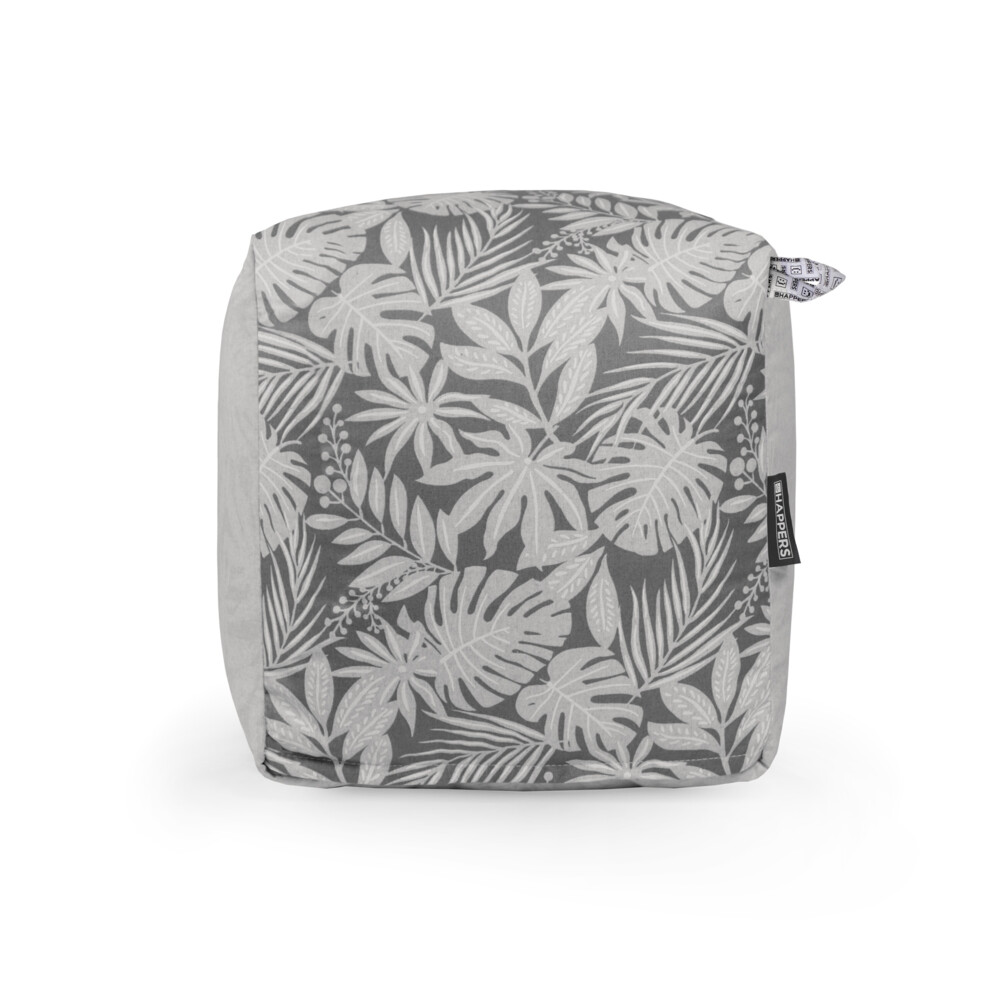 Puff Cuadrado Print Gris (1)