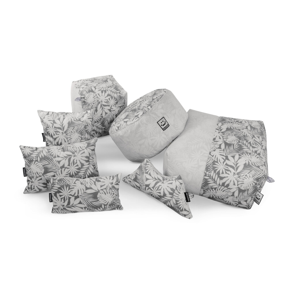 Puff Cuadrado Print Gris (3)