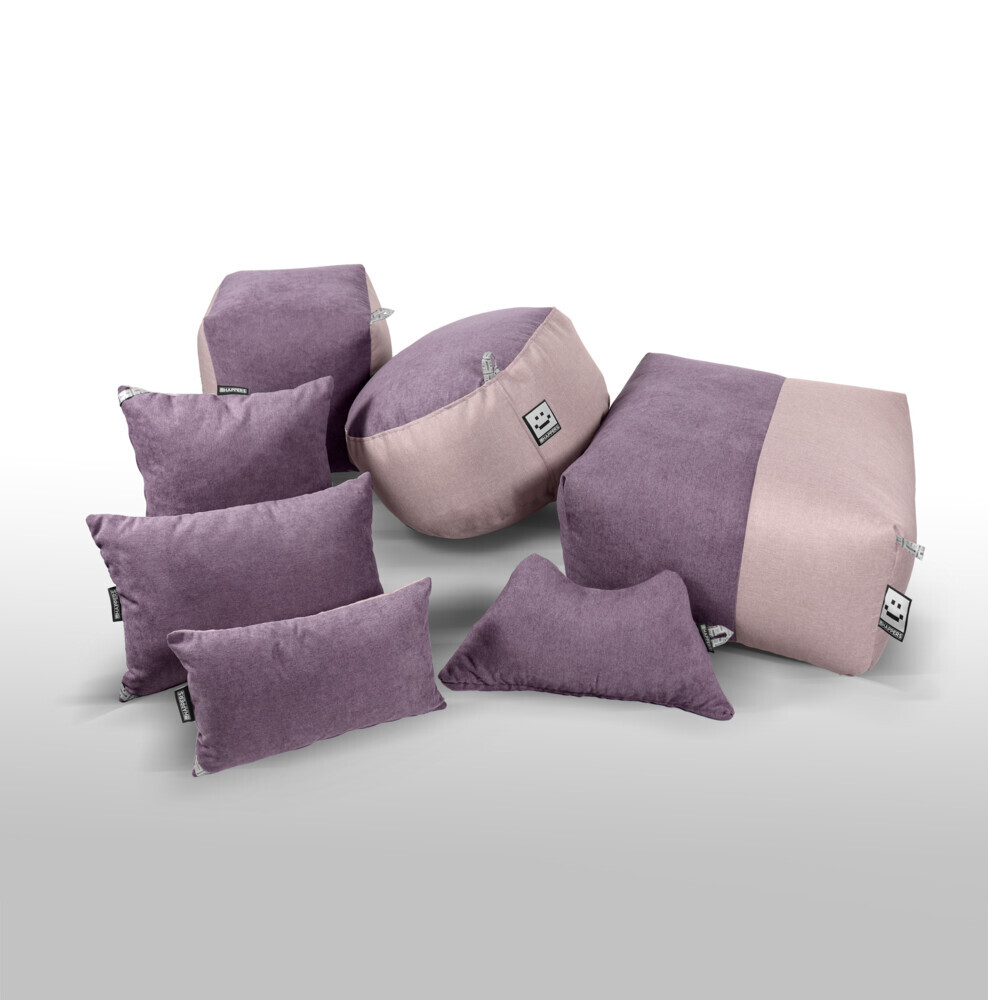 Puff Cuadrado Tex Morado (6)